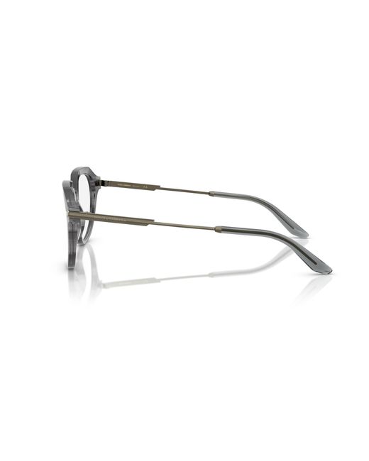 Dolce & Gabbana Black Dg3402 3449 Optical Frames Acetate Transparent Pantos Normal for men