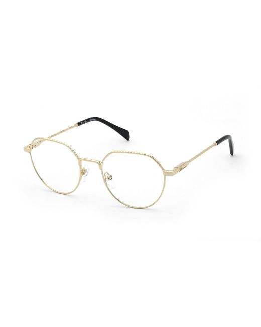 Blumarine Black Vbm259 300 Optical Frames Metal Geometric