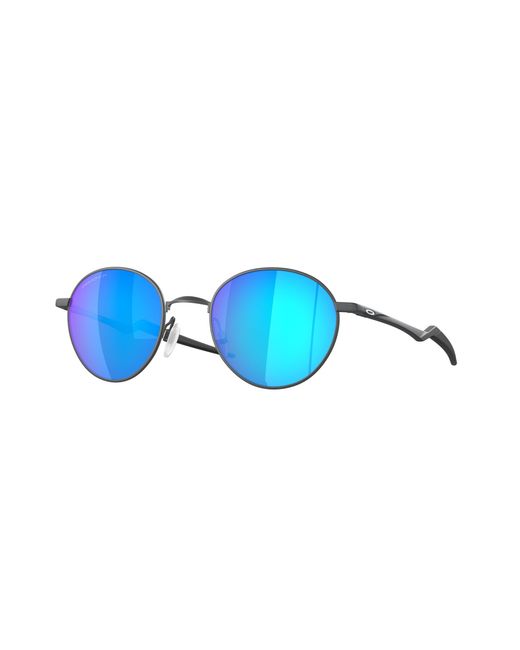 Oakley Blue Oo4146 Terrigal 414605 Sunglasses Metal Round Polarized Prizm for men