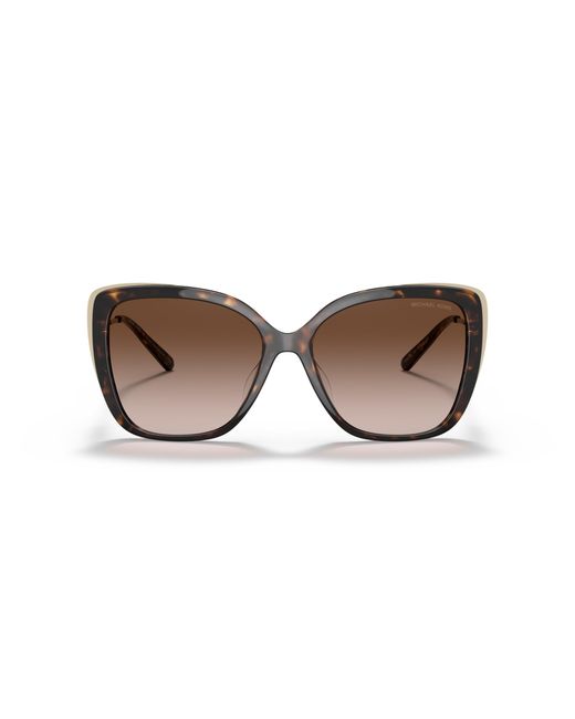 Michael Kors Black Mk2161Bu East Hampton 300613 Sunglasses Injected Butterfly Normal Shaded