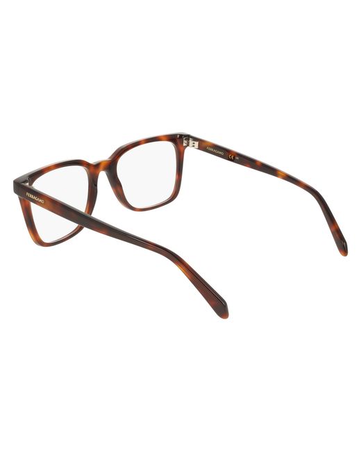 Ferragamo Black Sf3067 240 Optical Frames Acetate Squared Normal for men