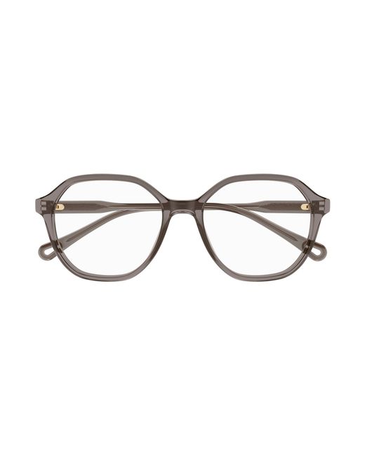 Chloé Black Ch0312O 003 Optical Frames Acetate Transparent Squared