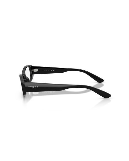 Vogue Eyewear Black Vo5699U W44 Optical Frames Acetate Transparent Pillow Normal