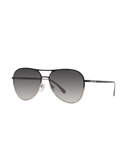 Michael Kors Black Mk1089 Kona 100186 Sunglasses Metal Pilot Normal Nuanced