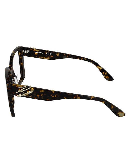 Karl Lagerfeld Black Kl6241 232 Optical Frames Acetate Squared Normal