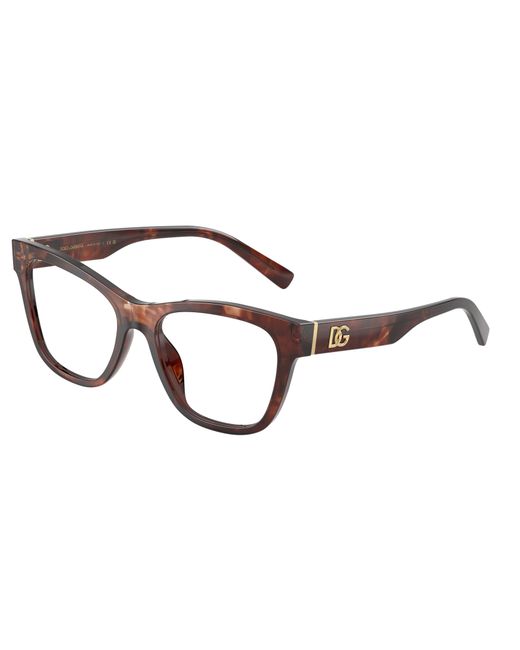 Dolce & Gabbana Black Dg3430 3222 Optical Frames Acetate Squared Normal