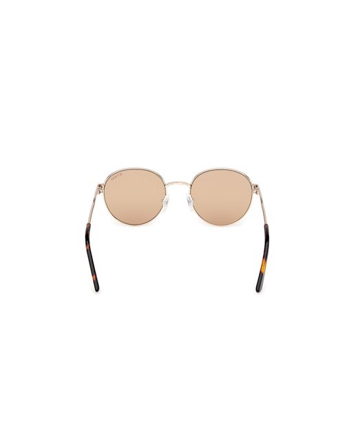 Guess Black Gu00237 32E Sunglasses Metal Round Normal