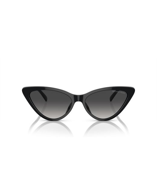 Michael Kors Black Mk2195U Harbour Island 30058G Sunglasses Acetate Cat Eye Normal Shaded