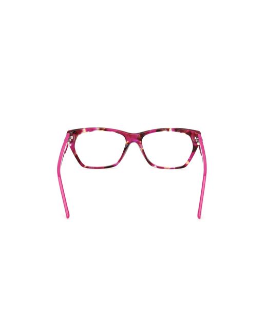 Guess Black Gu50234 078 Optical Frames Acetate Geometric Normal