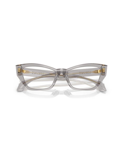 Versace Black Ve3373U 593 Optical Frames Acetate Transparent Cat Eye Normal
