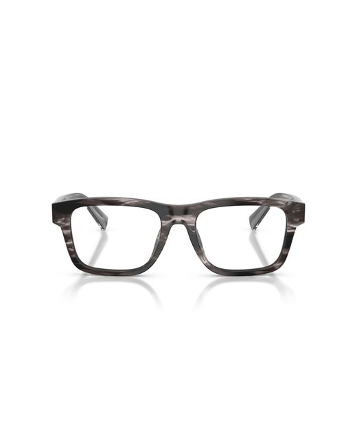 Dolce & Gabbana Black Dg3446 3440 Optical Frames Acetate Transparent Squared Normal for men