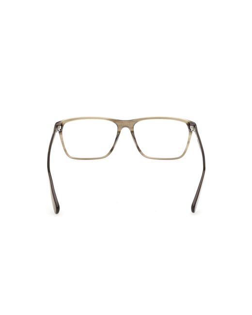 Timberland Black Tb50098 061 Optical Frames Acetate Squared Normal for men