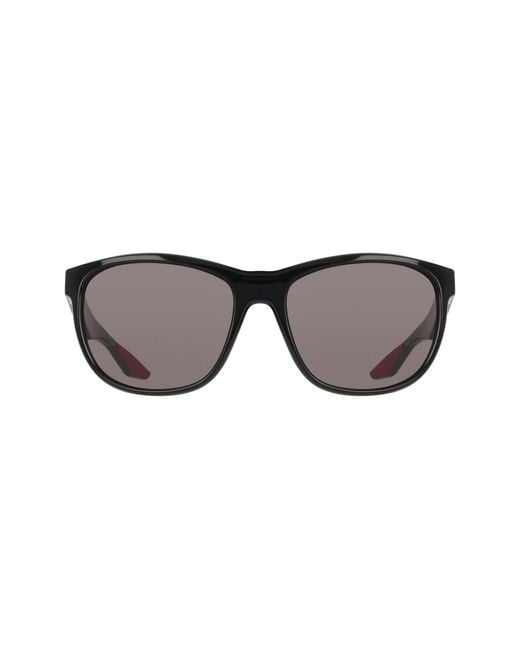 Nike Black Explore Flow Io0101X 010 Sunglasses Bio-Inject Squared Normal