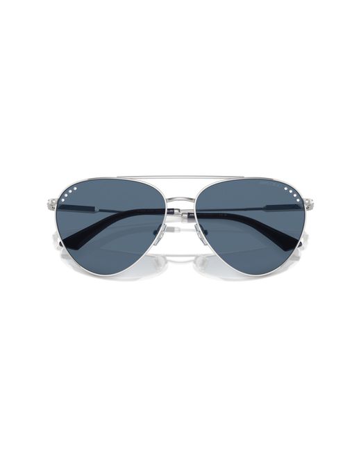Jimmy Choo Black Jc4002B 301880 Sunglasses Steel Pilot Normal