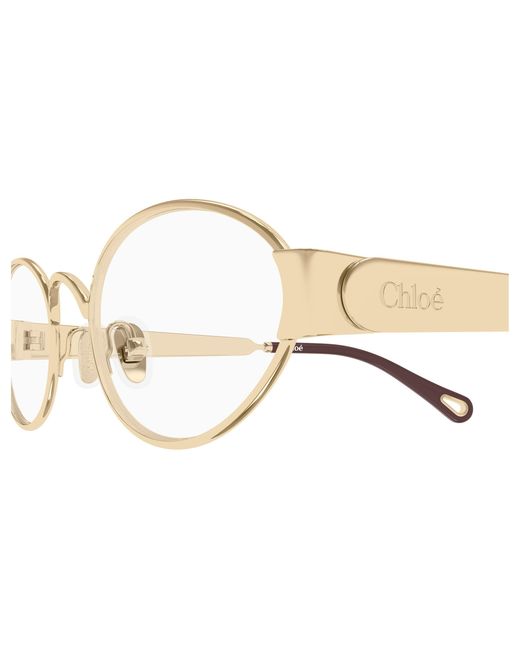 Chloé Black Ch0355O 002 Optical Frames Metal Transparent Round