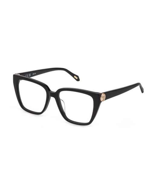 Just Cavalli Black Vjc186 700 Optical Frames Acetate Squared