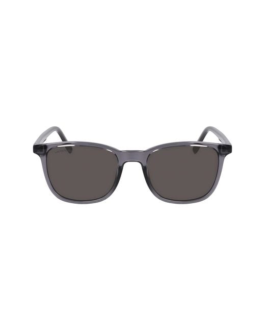 Lacoste Black L915S 038 Sunglasses Injected Squared Normal Photochromatic for men