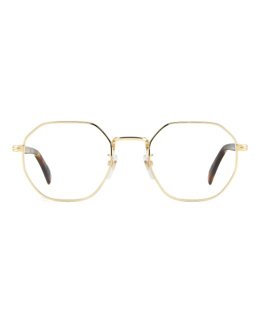 David Beckham Black Db 1133 T5U Optical Frames Metal Geometric for men