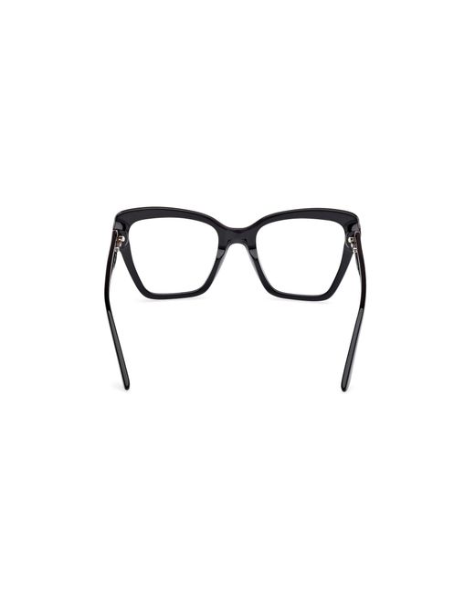 Guess Black Gm50034 001 Optical Frames Acetate Butterfly Normal