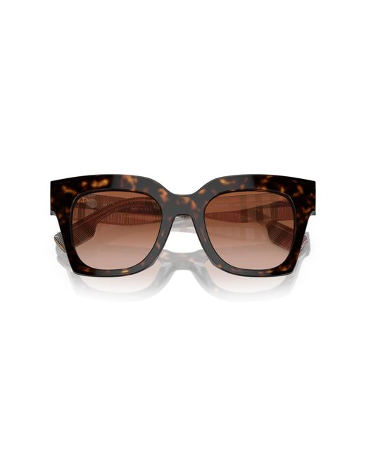 Burberry Black Be4364 Kitty 407513 Sunglasses Plastic Squared Normal Shaded