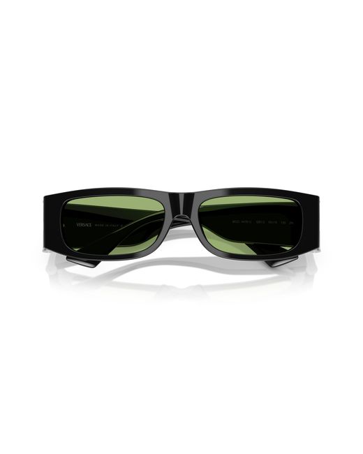 Versace Green Ve4476U Gb1/2 Sunglasses Acetate Squared Normal for men