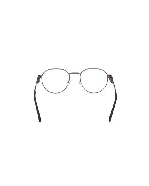 Timberland Black Tb50028 007 Optical Frames Metal Round Normal for men