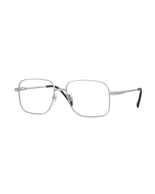 Sferoflex Black Sf2298 103S Optical Frames Metal Squared for men
