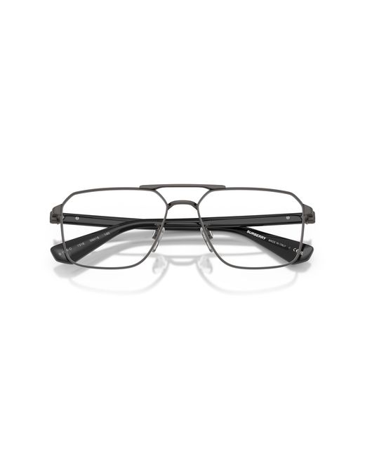 Burberry Black Be1395D 1316 Optical Frames Metal Geometric Normal for men