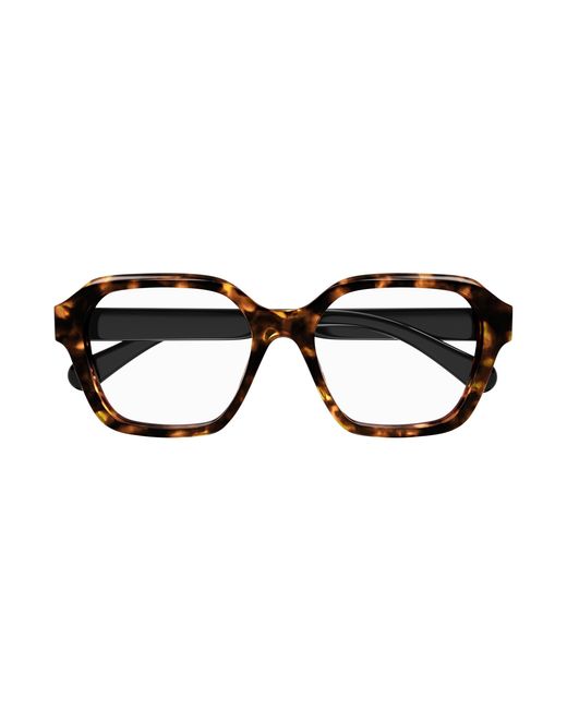 Chloé Black Ch0272O 002 Optical Frames Acetate Transparent Squared