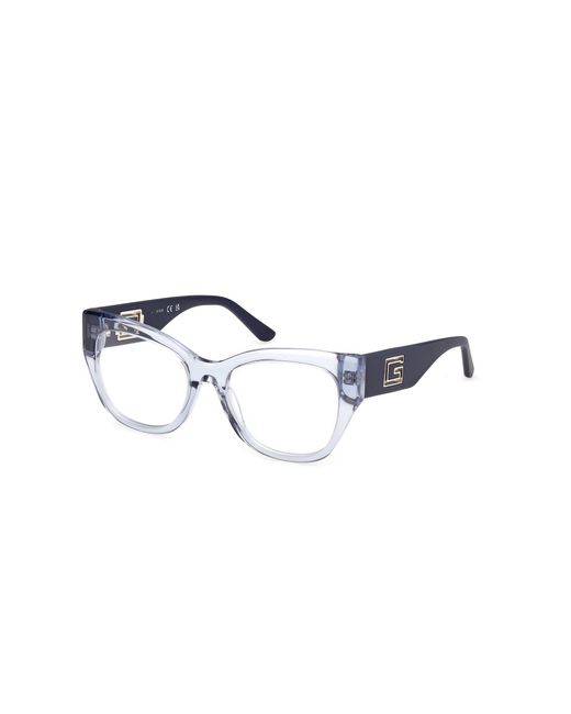 Guess Black Gu50356 084 Optical Frames Acetate Squared Normal