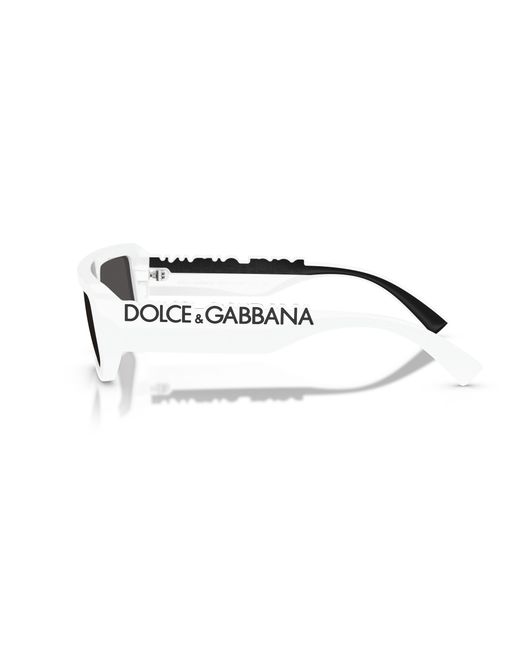 Dolce & Gabbana Black Dg6203 331287 Sunglasses Injected Squared Normal
