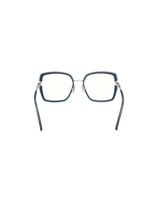 Tom Ford Black Ft5985-B 90 Optical Frames Injected Squared Normal
