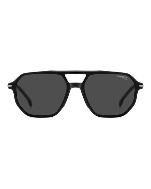 Carrera Black 341/S 284/Ir Sunglasses Acetate Squared Normal for men