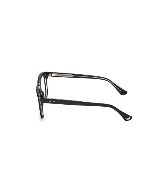Web Black We5445 056 Optical Frames Acetate Squared Normal for men