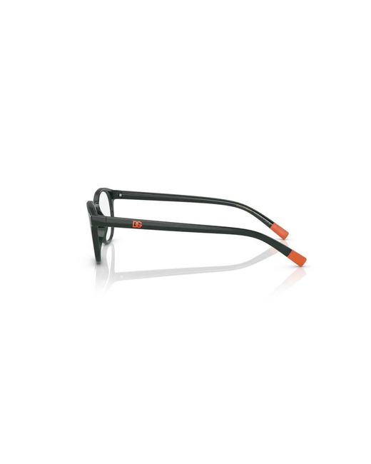 Dolce & Gabbana Black Dg5090 3068 Optical Frames Plastic Pantos for men
