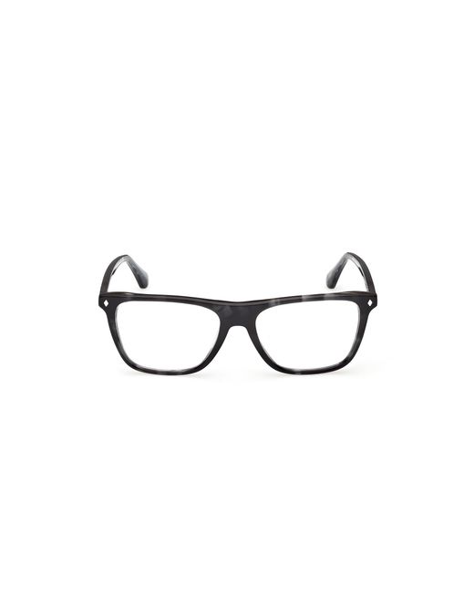 Web Black We5475 056 Optical Frames Acetate Squared Normal for men