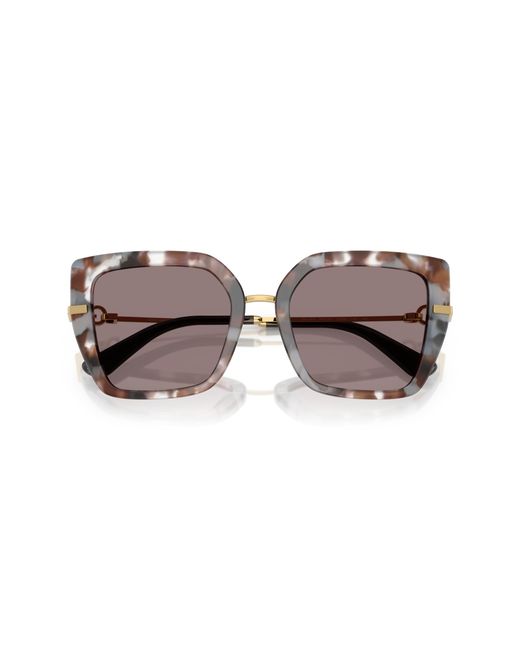 Dolce & Gabbana Black Dg4474 34457N Sunglasses Acetate Butterfly Normal