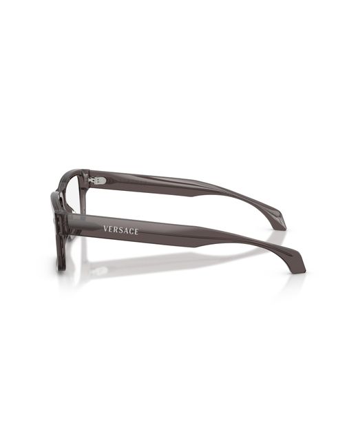 Versace Black Ve3391U 5542 Optical Frames Acetate Transparent Squared Normal for men