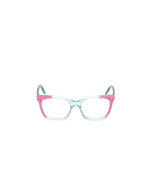 Guess Black Gu50268 089 Optical Frames Acetate Squared Normal