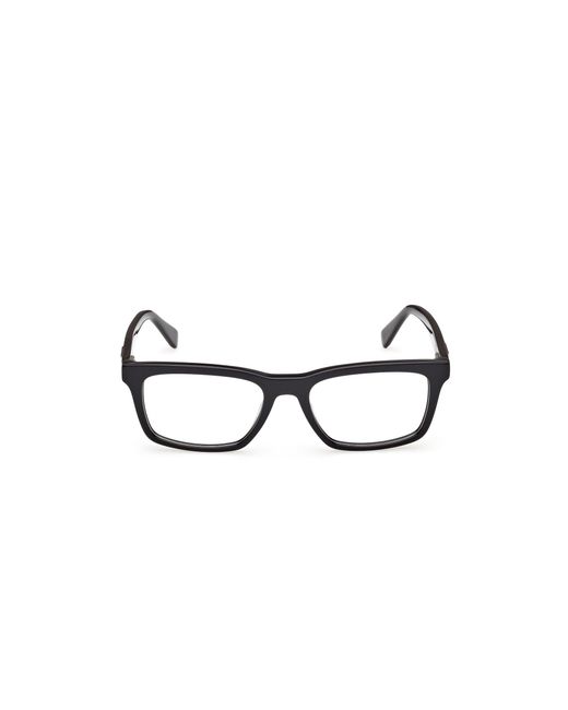 Guess Black Gu50368 052 Optical Frames Acetate Squared Normal for men