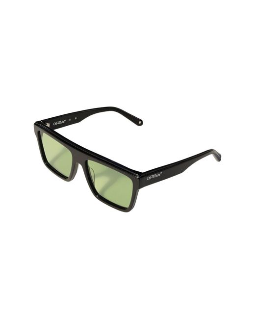 Off-White c/o Virgil Abloh Black Ow1039 Warwick 1050 Sunglasses Acetate Squared Normal