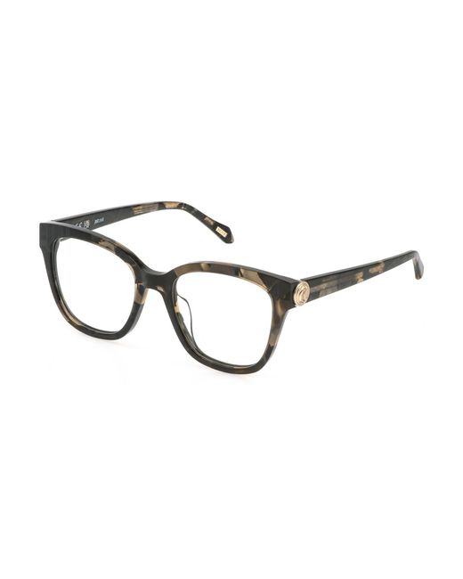 Just Cavalli Black Vjc187 721 Optical Frames Acetate Butterfly