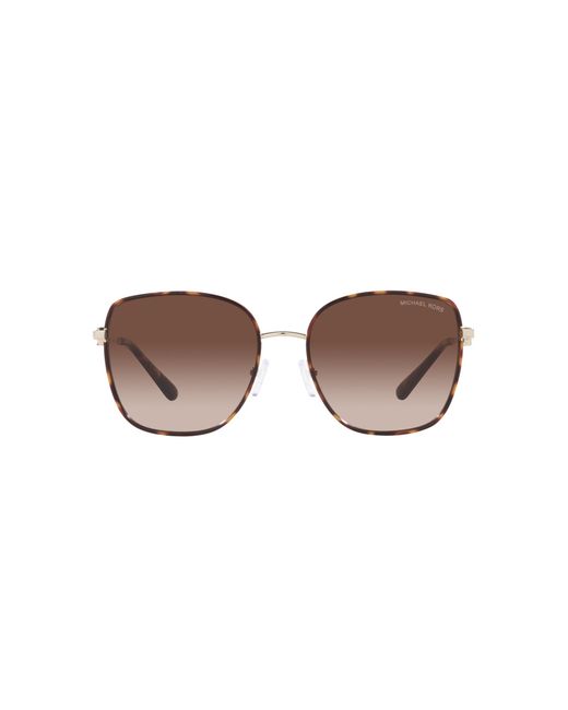 Michael Kors Black Mk1129J Empire Square 2 101413 Sunglasses Metal Squared Normal Nuanced