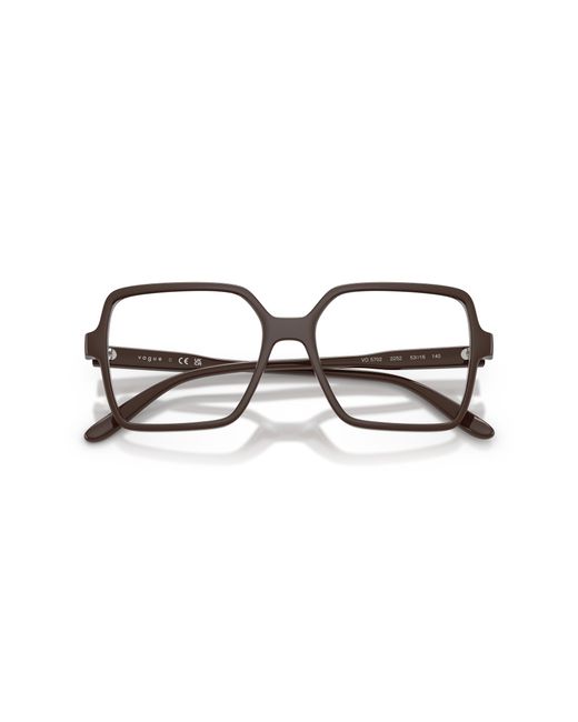 Vogue Eyewear Black Vo5702 2252 Optical Frames Nylon Transparent Squared Normal