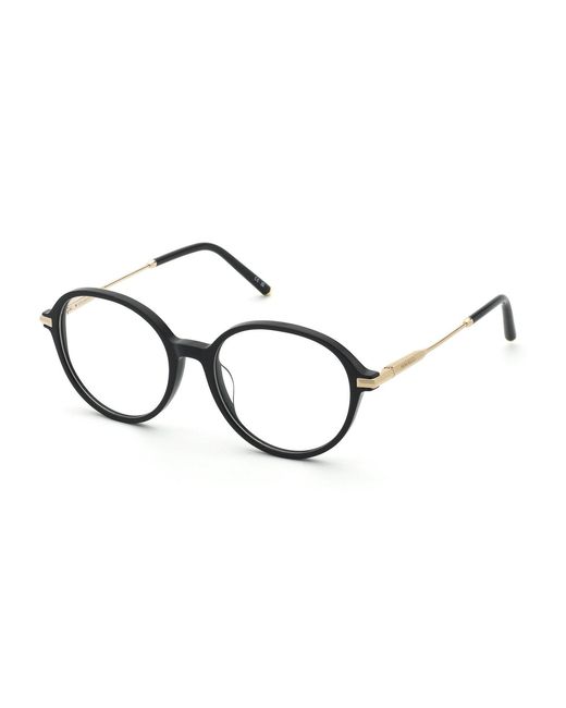 Nina Ricci Black Vnr431 700 Optical Frames Acetate Round