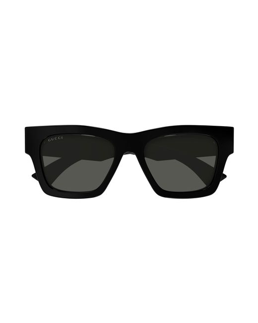 Gucci Black Gg1835S 001 Sunglasses Acetate Squared