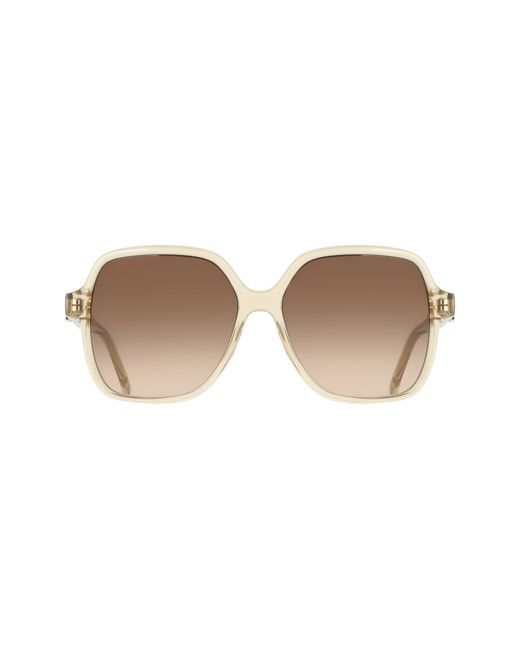 Ferragamo Black Sf2069Se 259 Sunglasses Squared Normal