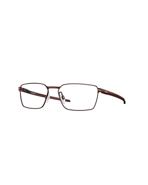 Oakley Black Ox5078 Sway Bar 507803 Optical Frames Titanium Squared Normal for men