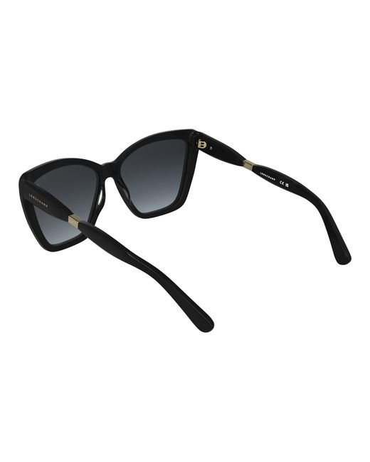 Longchamp Black Lo803S 001 Sunglasses Acetate Butterfly Normal