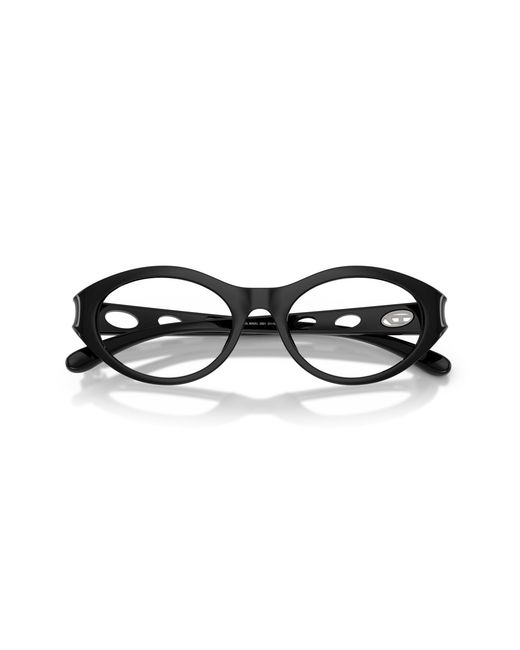 DIESEL Black Dl6002U 2001 Optical Frames Injected Round Normal